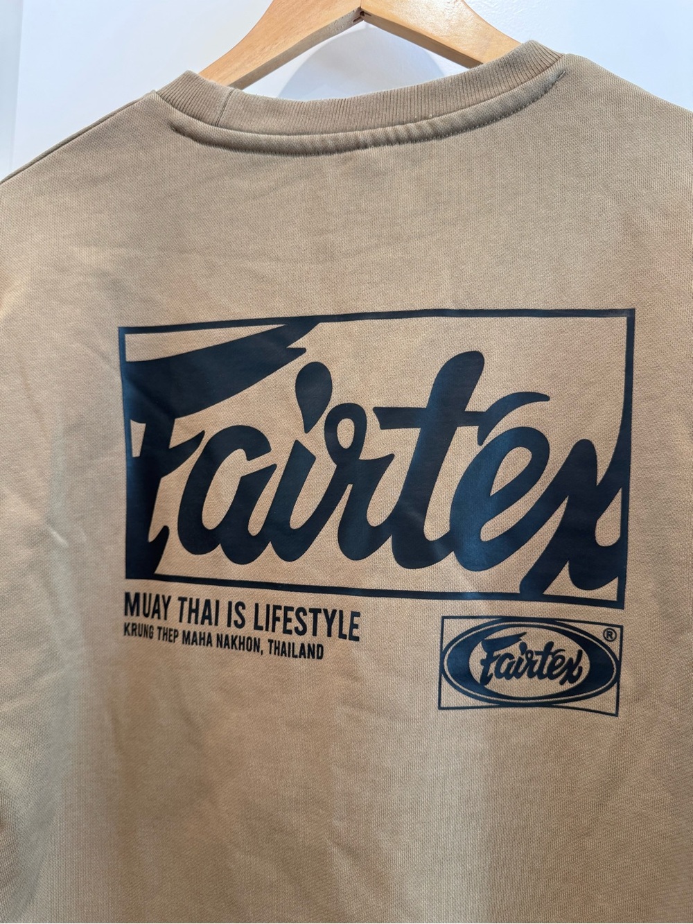 Fairtex Muay Thai Sweatshirt size small